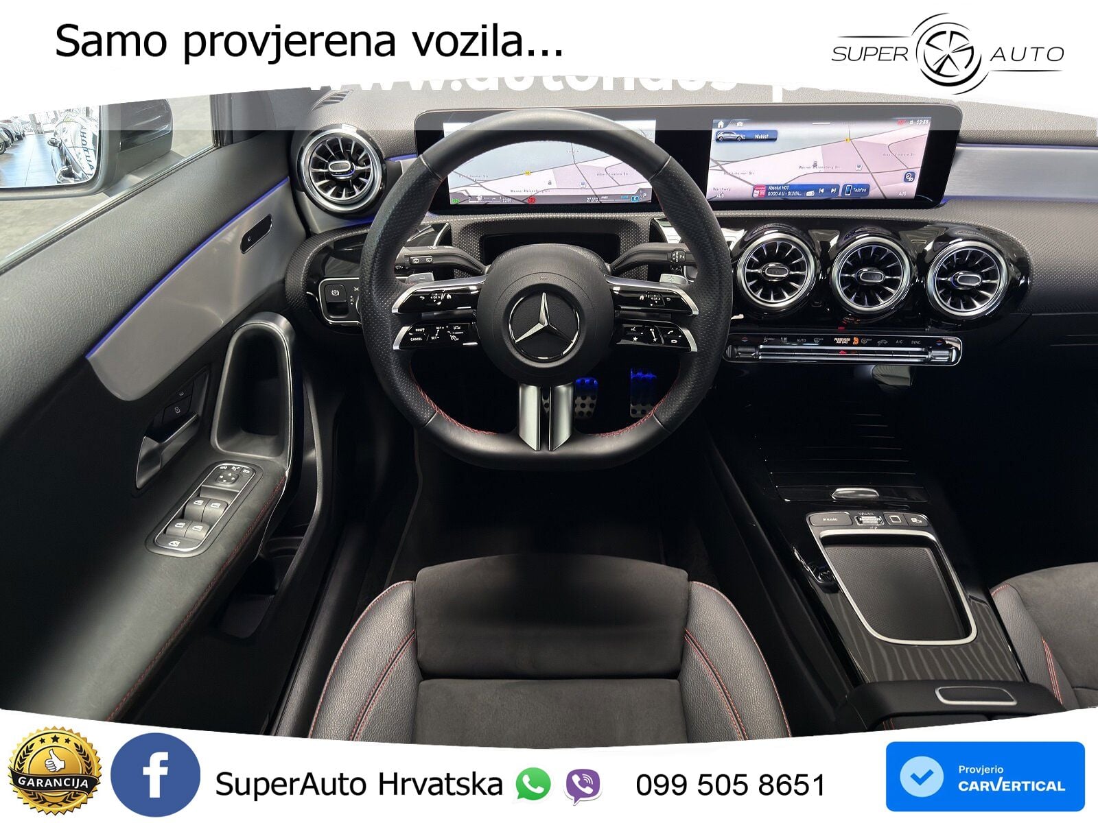 Mercedes-Benz A 200 7G-DCT AMG LED+GR SJED+ACC