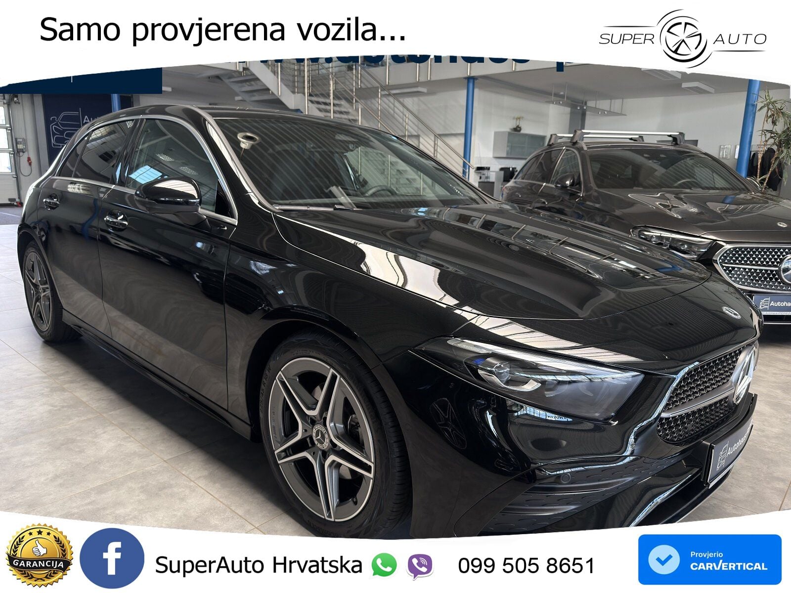 Mercedes-Benz A 200 7G-DCT AMG LED+GR SJED+ACC
