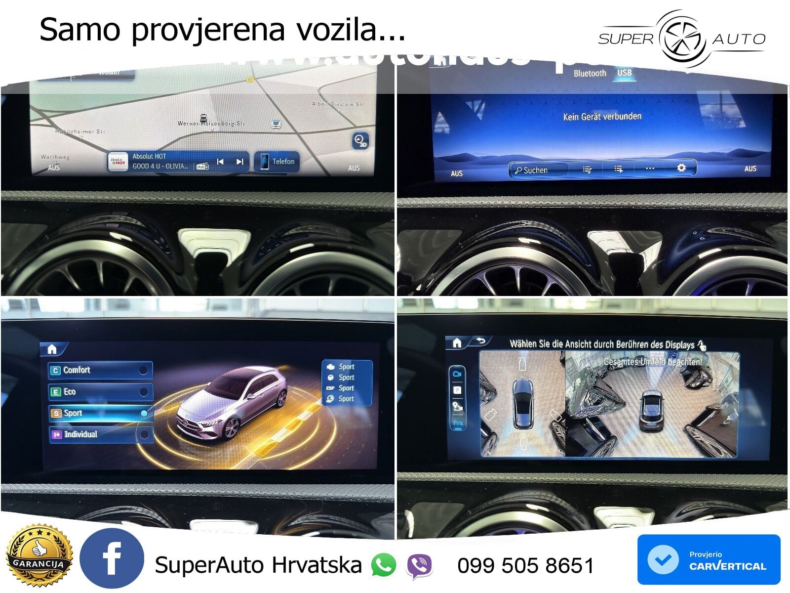 Mercedes-Benz A 200 7G-DCT AMG LED+GR SJED+ACC