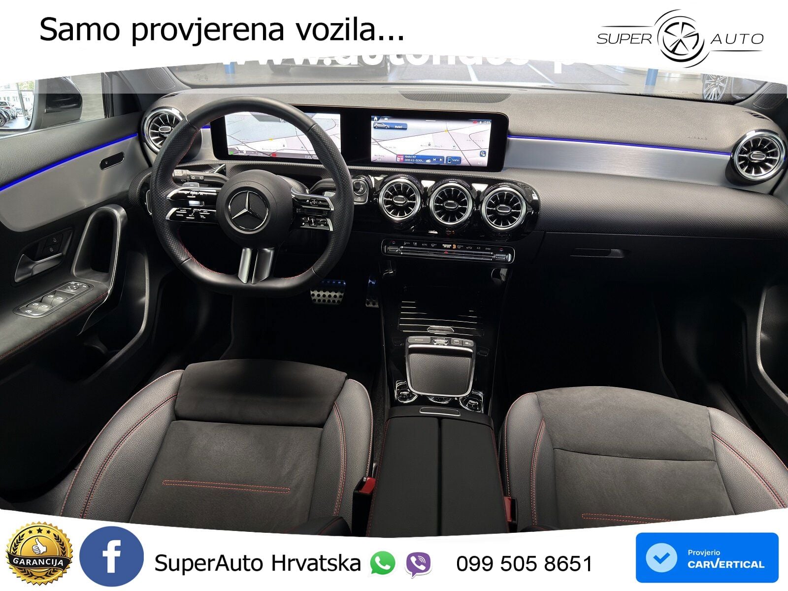 Mercedes-Benz A 200 7G-DCT AMG LED+GR SJED+ACC