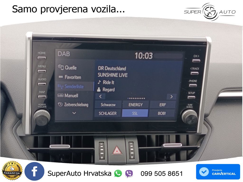 Toyota RAV4 2.5 D-4S (306 KS) Hybrid AWD-i e-CVT LED+GR SJED+ACC