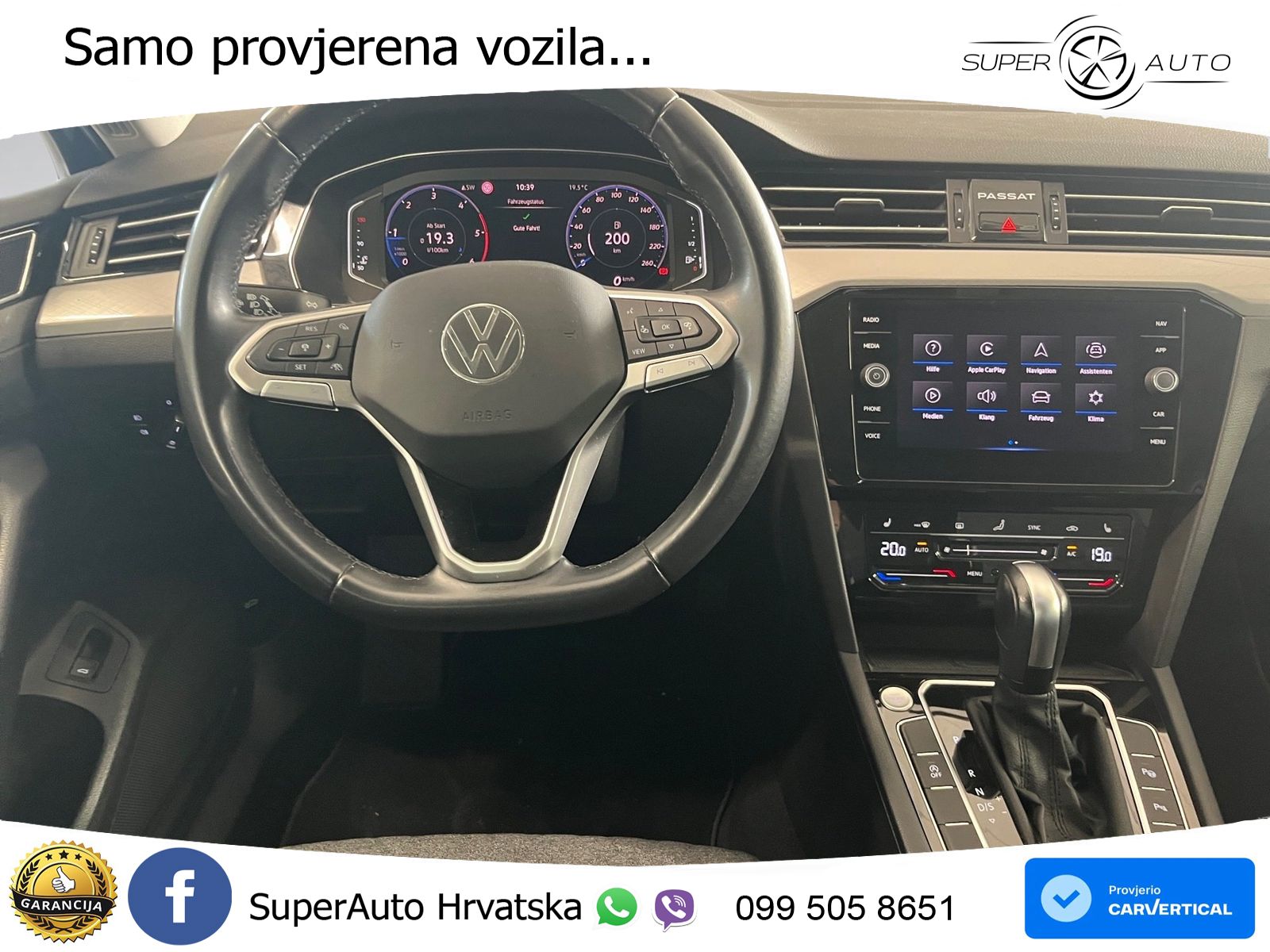 Volkswagen Passat Variant 2.0 TDI (200 KS) DSG Business LED+GR SJED+ACC