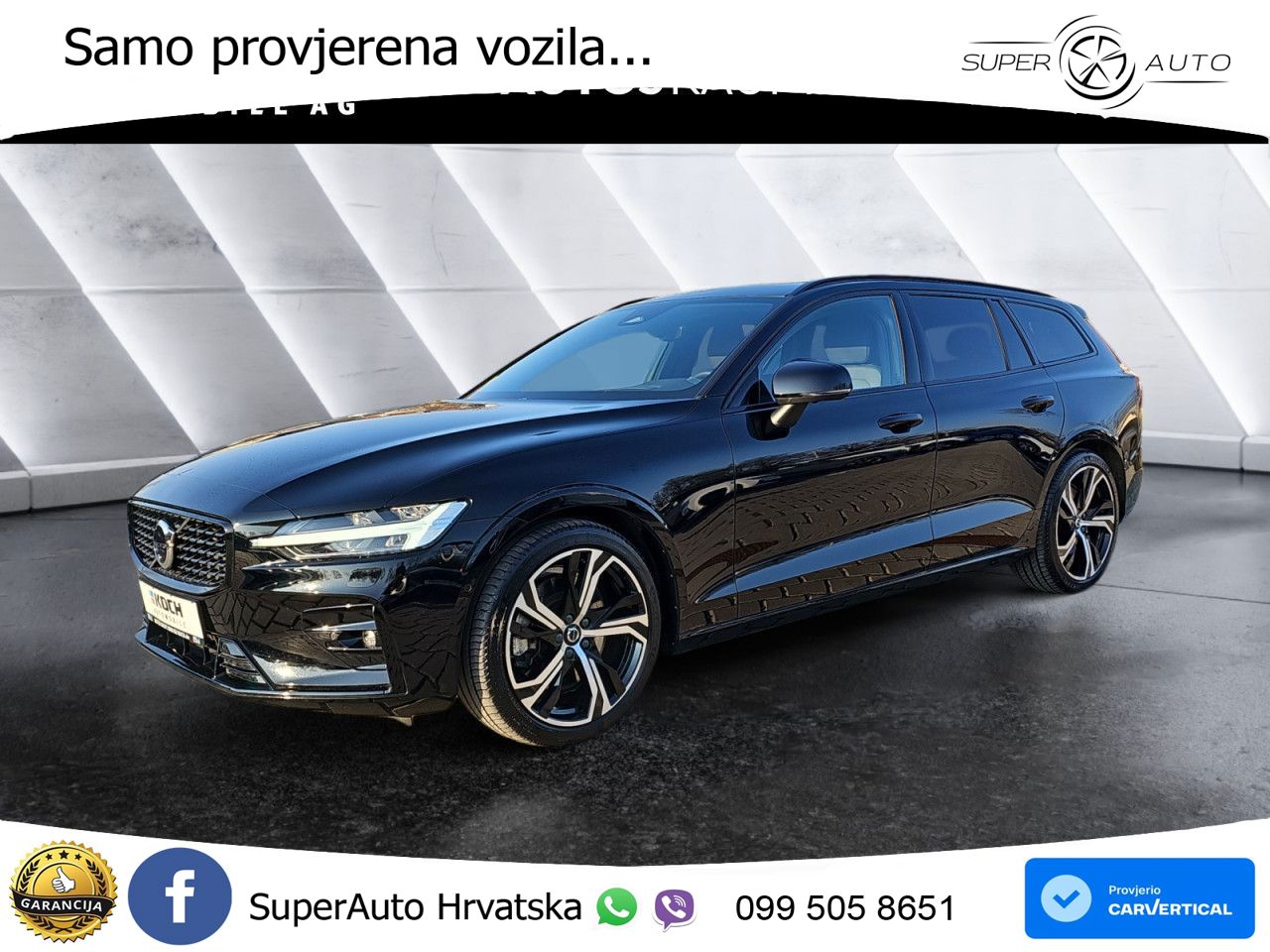 Volvo V60 2.0 B5 AWD Automatic ACC+HEAD+4xGR SJED+360+PANO