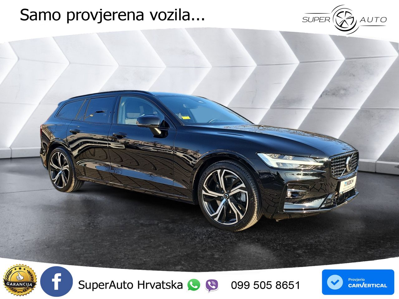 Volvo V60 2.0 B5 AWD Automatic ACC+HEAD+4xGR SJED+360+PANO