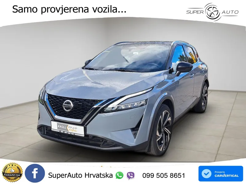 Nissan Qashqai 1.3 DIG-T (158 KS) Xtronic Tekna LED+GR SJED+ACC