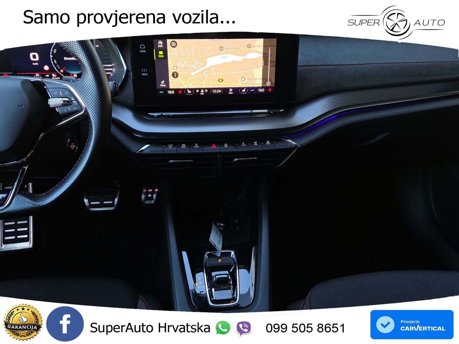 Škoda Octavia Combi RS 2.0 TDI (200 KS) DSG MATRIX+GR SJED+KAM