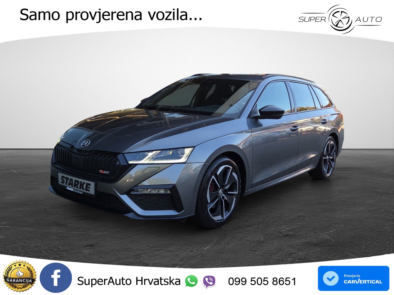 Škoda Octavia Combi RS 2.0 TDI (200 KS) DSG MATRIX+GR SJED+KAM