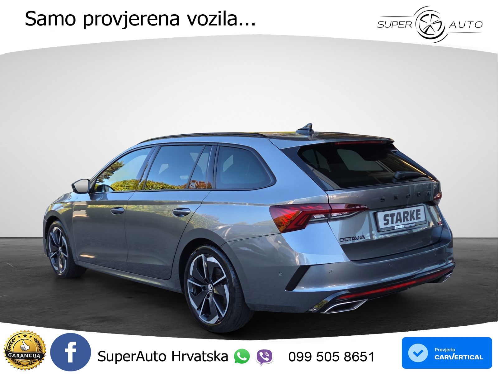 Škoda Octavia Combi RS 2.0 TDI (200 KS) DSG MATRIX+GR SJED+KAM