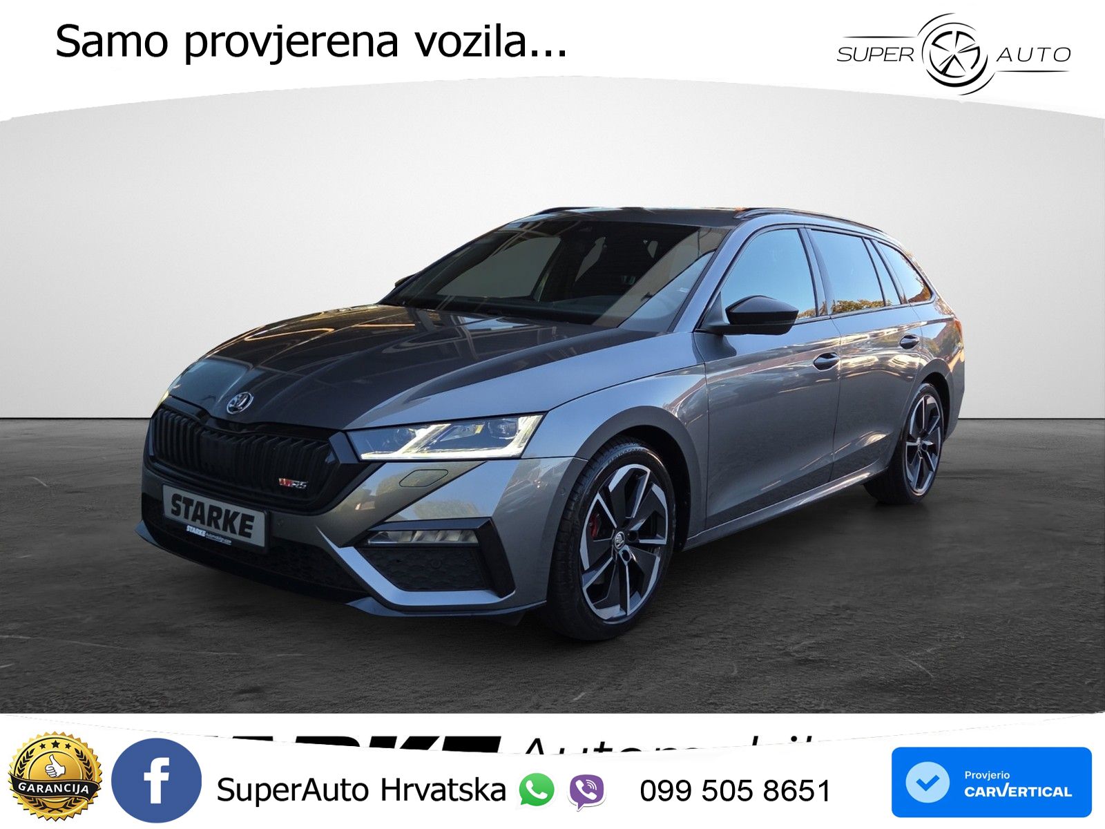 Škoda Octavia Combi RS 2.0 TDI (200 KS) DSG MATRIX+GR SJED+KAM