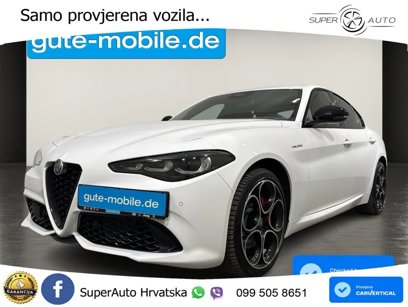 Alfa Romeo Giulia 2.0 Turbo (280 KS) Q4 Automatic MATRIX+GR SJED+KAM
