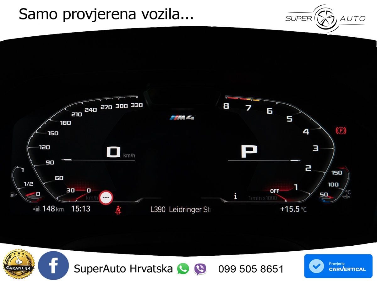 BMW M4 Competition 3.0 (510 KS) Steptronic