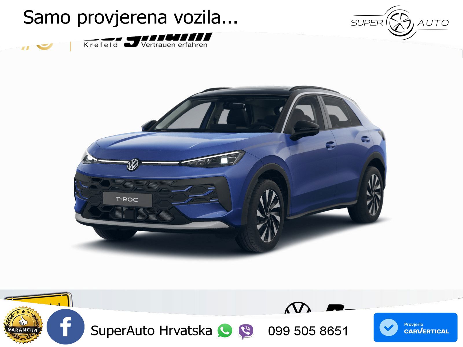 Volkswagen T-Roc 1.5 eTSI (116 KS)  DSG LED+GR SJED+ACC