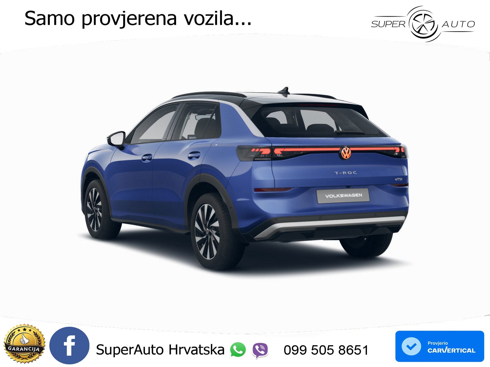 Volkswagen T-Roc 1.5 eTSI (116 KS)  DSG LED+GR SJED+ACC