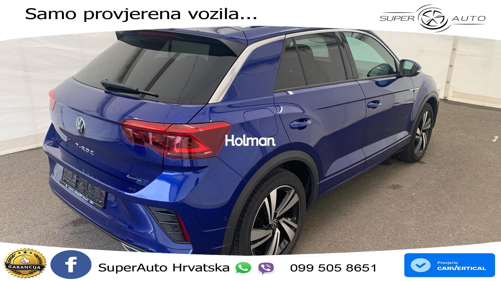 Volkswagen T-Roc 2.0 TSI (190 KS) 4M DSG R-Line MATRIX+GR SJED+KAM