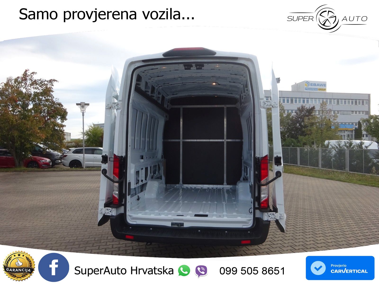 Ford Transit 350L4H3 DoKa SYNC4 WiPa ACC Kam TWA 131 KS