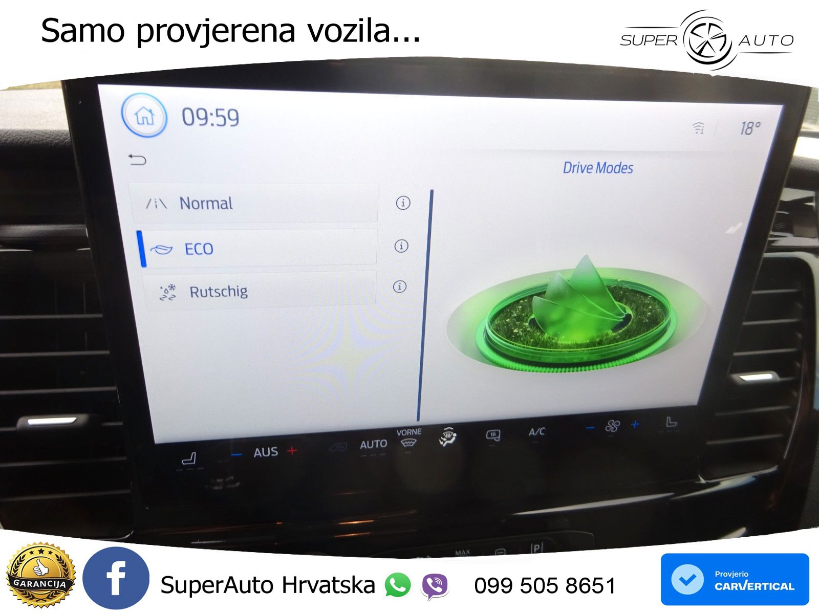 Ford Transit 350L4H3 DoKa SYNC4 WiPa ACC Kam TWA 131 KS