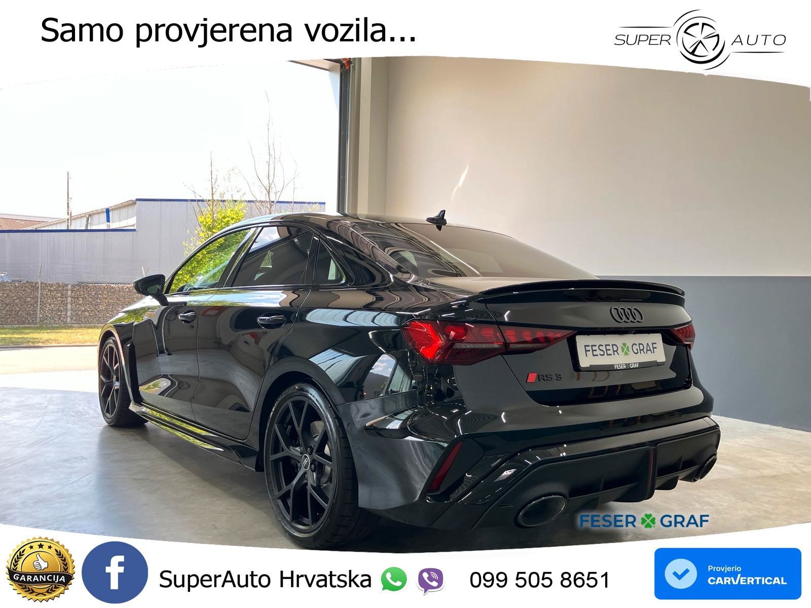 Audi RS3 Sedan 2.5 TFSI (400 KS) quattro S tronic LED+ACC