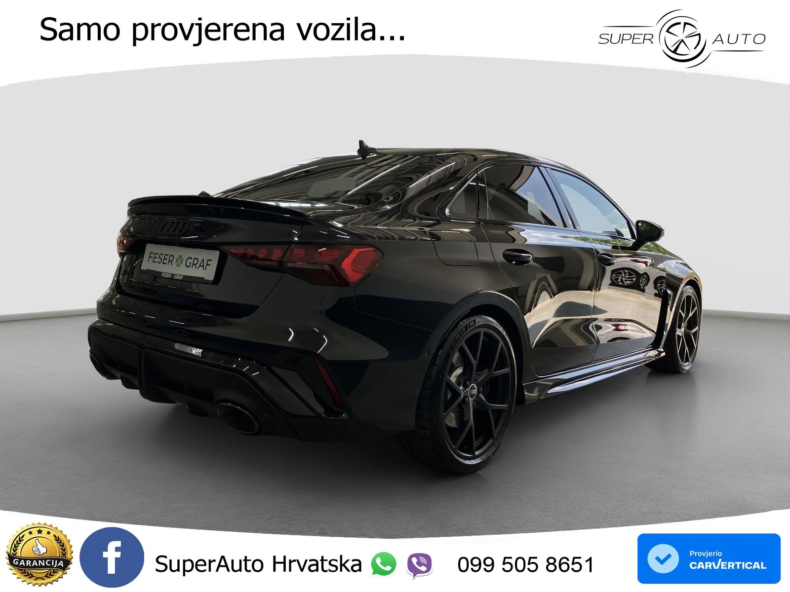Audi RS3 Sedan 2.5 TFSI (400 KS) quattro S tronic LED+ACC