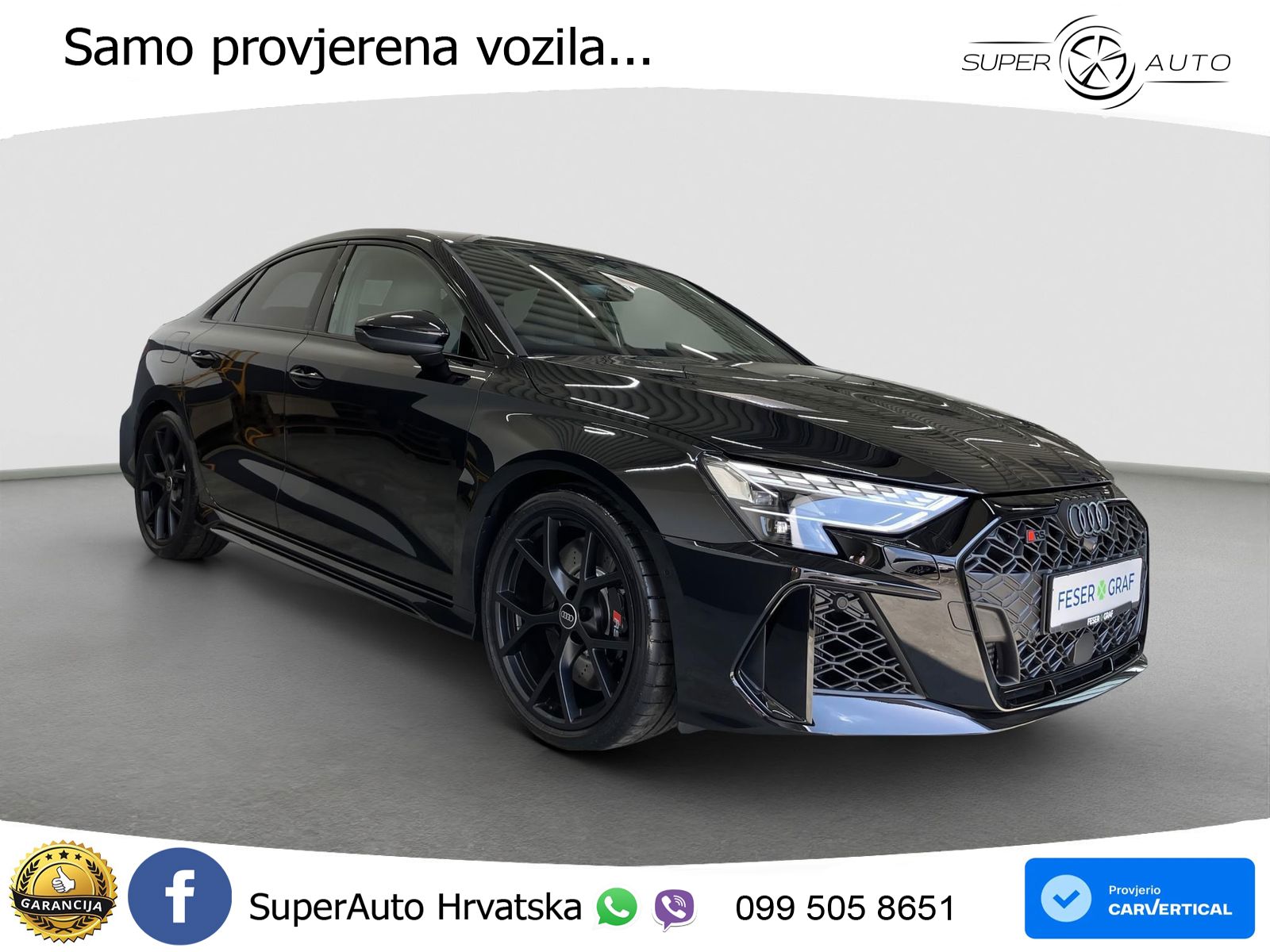 Audi RS3 Sedan 2.5 TFSI (400 KS) quattro S tronic LED+ACC