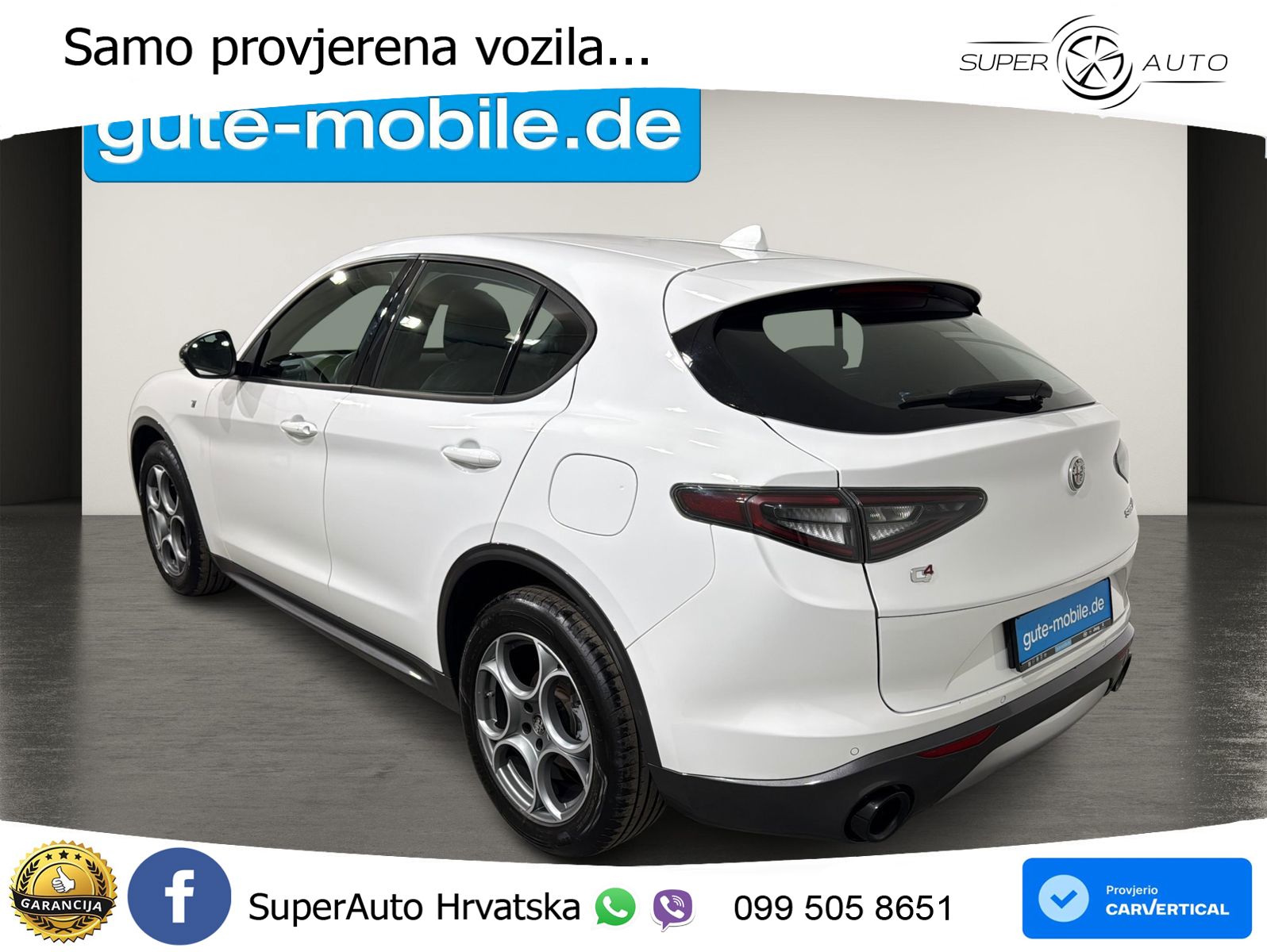 Alfa Romeo Stelvio 2.2 MultiJet II (210 KS) Q4 Automatic LED+GR SJED+ACC