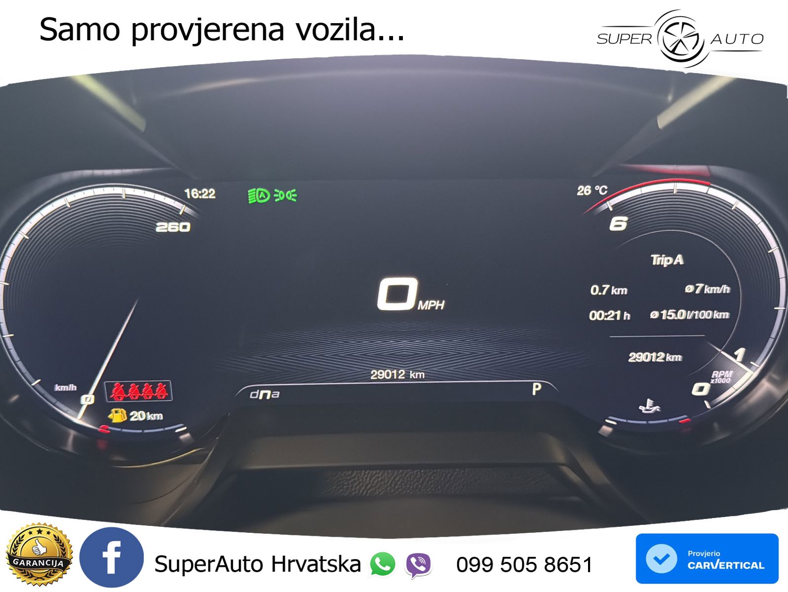 Alfa Romeo Stelvio 2.2 MultiJet II (210 KS) Q4 Automatic LED+GR SJED+ACC