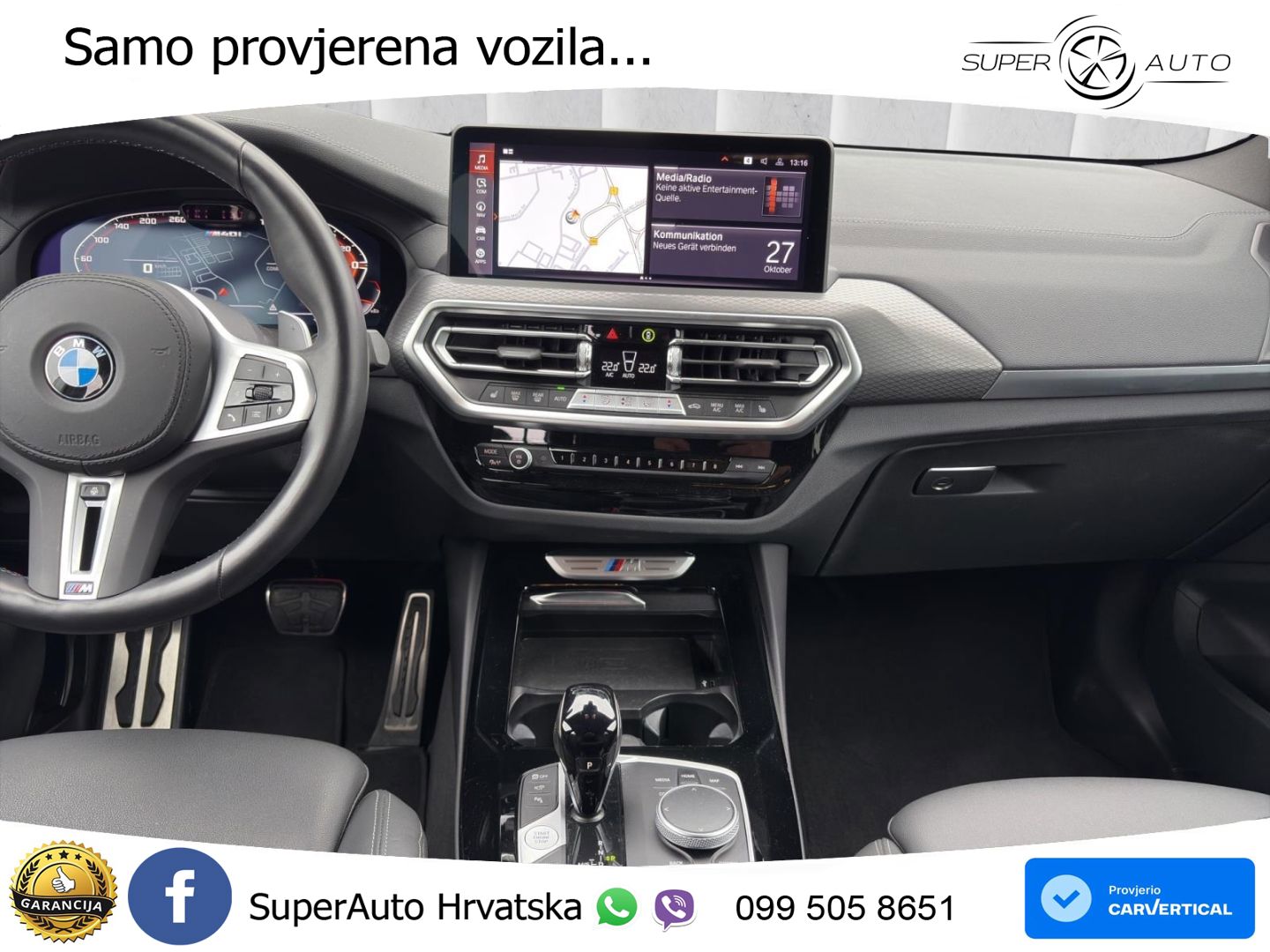 BMW X3 M40i xDrive Steptronic LED+GR SJED+ACC