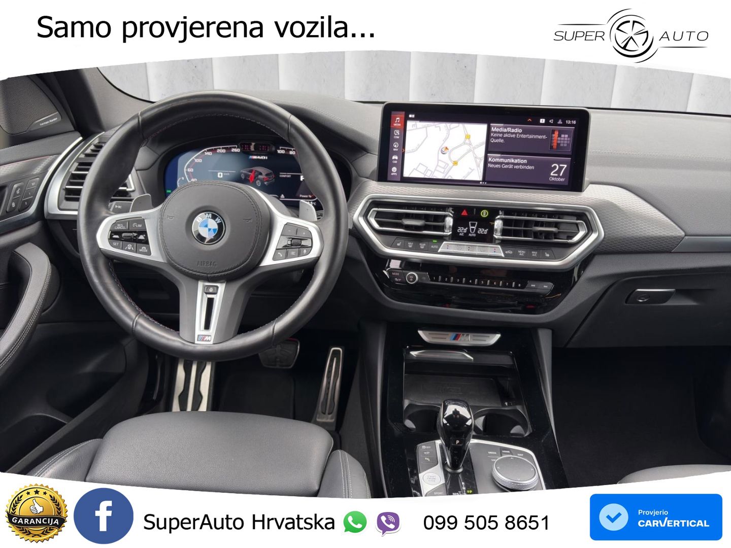 BMW X3 M40i xDrive Steptronic LED+GR SJED+ACC