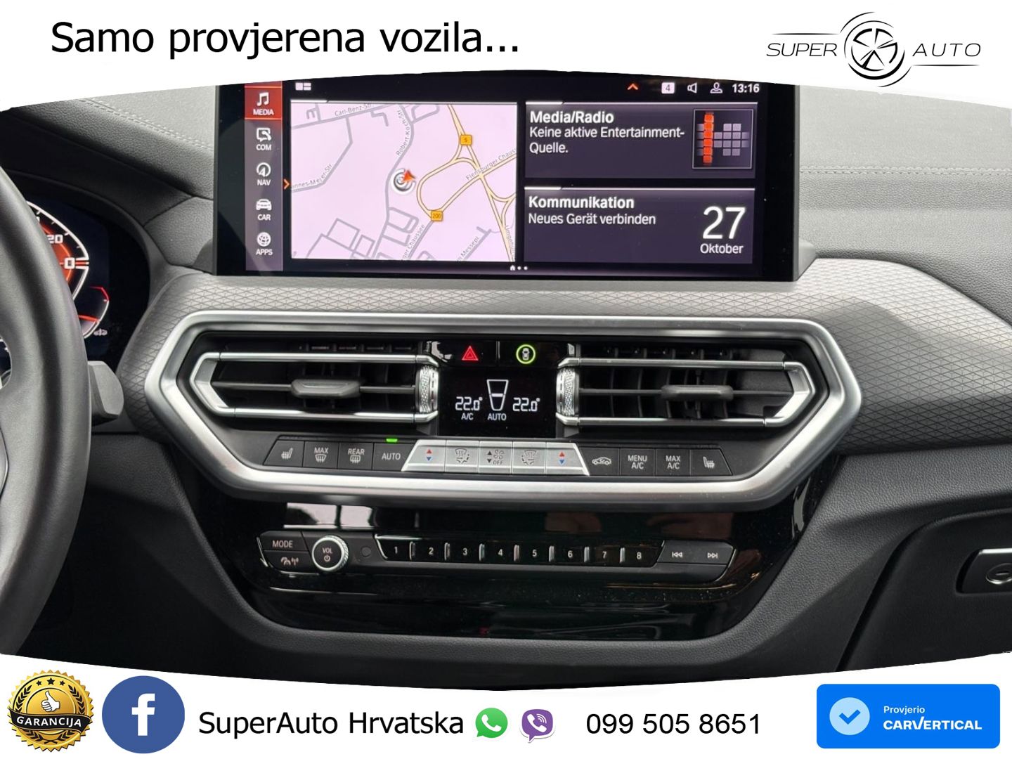 BMW X3 M40i xDrive Steptronic LED+GR SJED+ACC