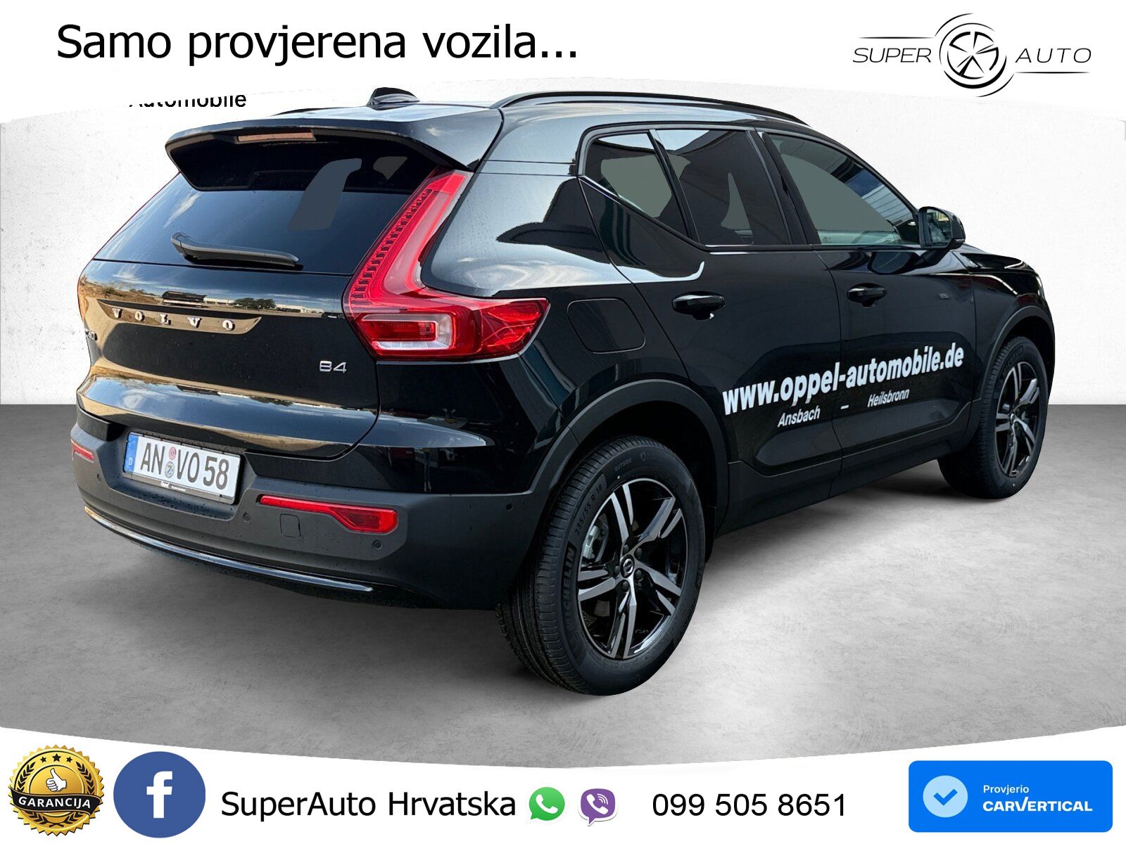 Volvo XC40 2.0 B4 197 KS Automatic LED+GR SJED+ACC