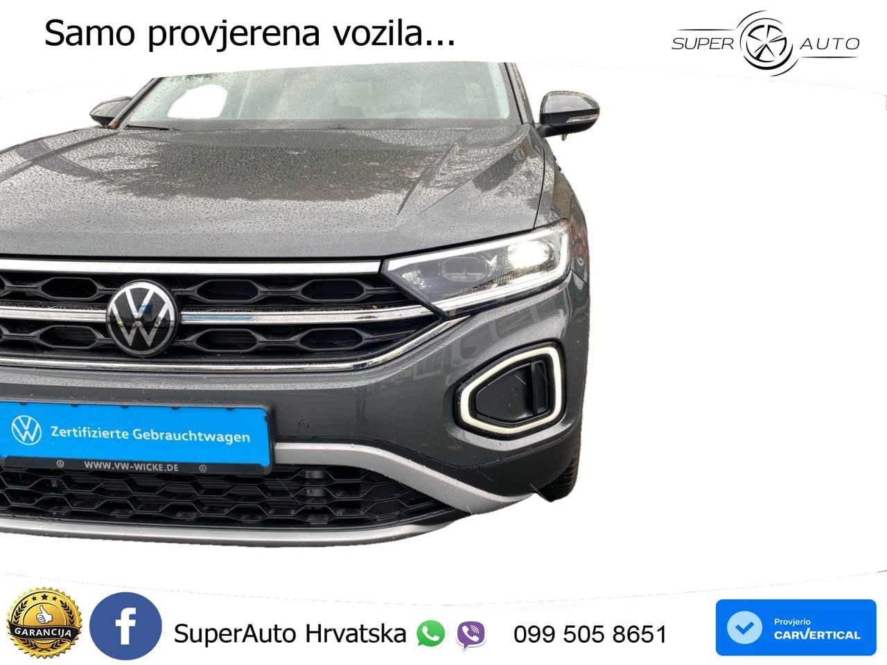 Volkswagen T-Roc 1.5 TSI (150 KS) DSG LED+GR SJED+ACC
