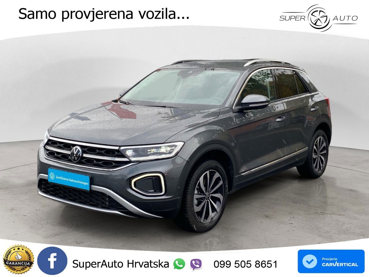Volkswagen T-Roc 1.5 TSI (150 KS) DSG LED+GR SJED+ACC
