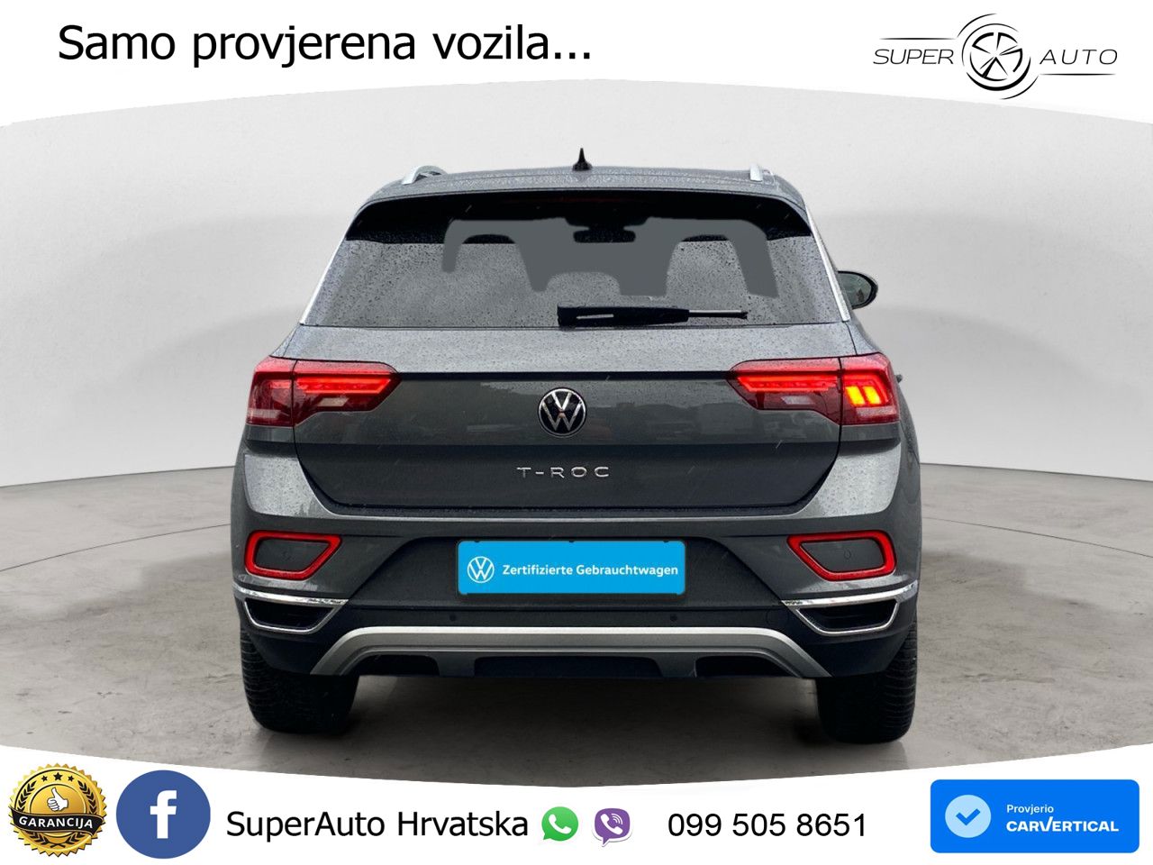 Volkswagen T-Roc 1.5 TSI (150 KS) DSG LED+GR SJED+ACC