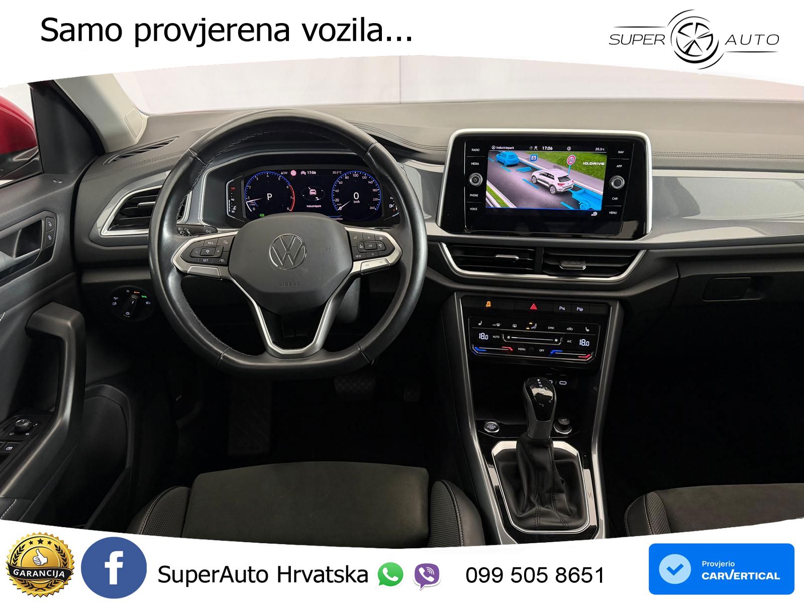 Volkswagen T-Roc 1.5 TSI (150 KS) DSG LED+GR SJED+ACC