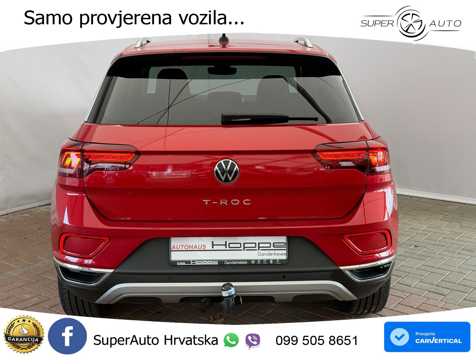 Volkswagen T-Roc 1.5 TSI (150 KS) DSG LED+GR SJED+ACC