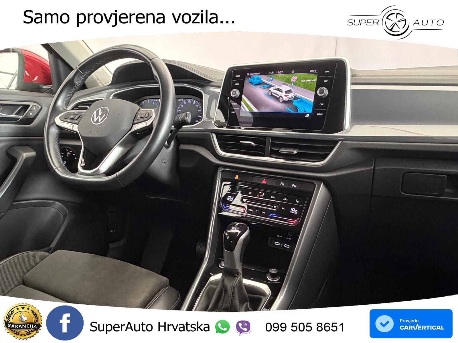 Volkswagen T-Roc 1.5 TSI (150 KS) DSG LED+GR SJED+ACC