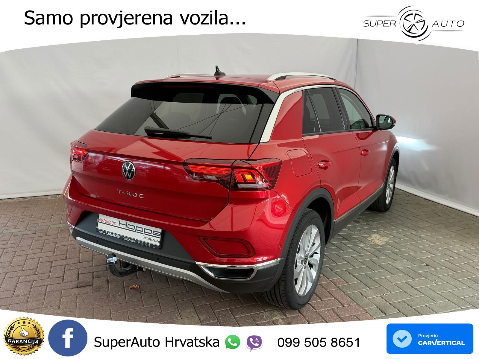 Volkswagen T-Roc 1.5 TSI (150 KS) DSG LED+GR SJED+ACC