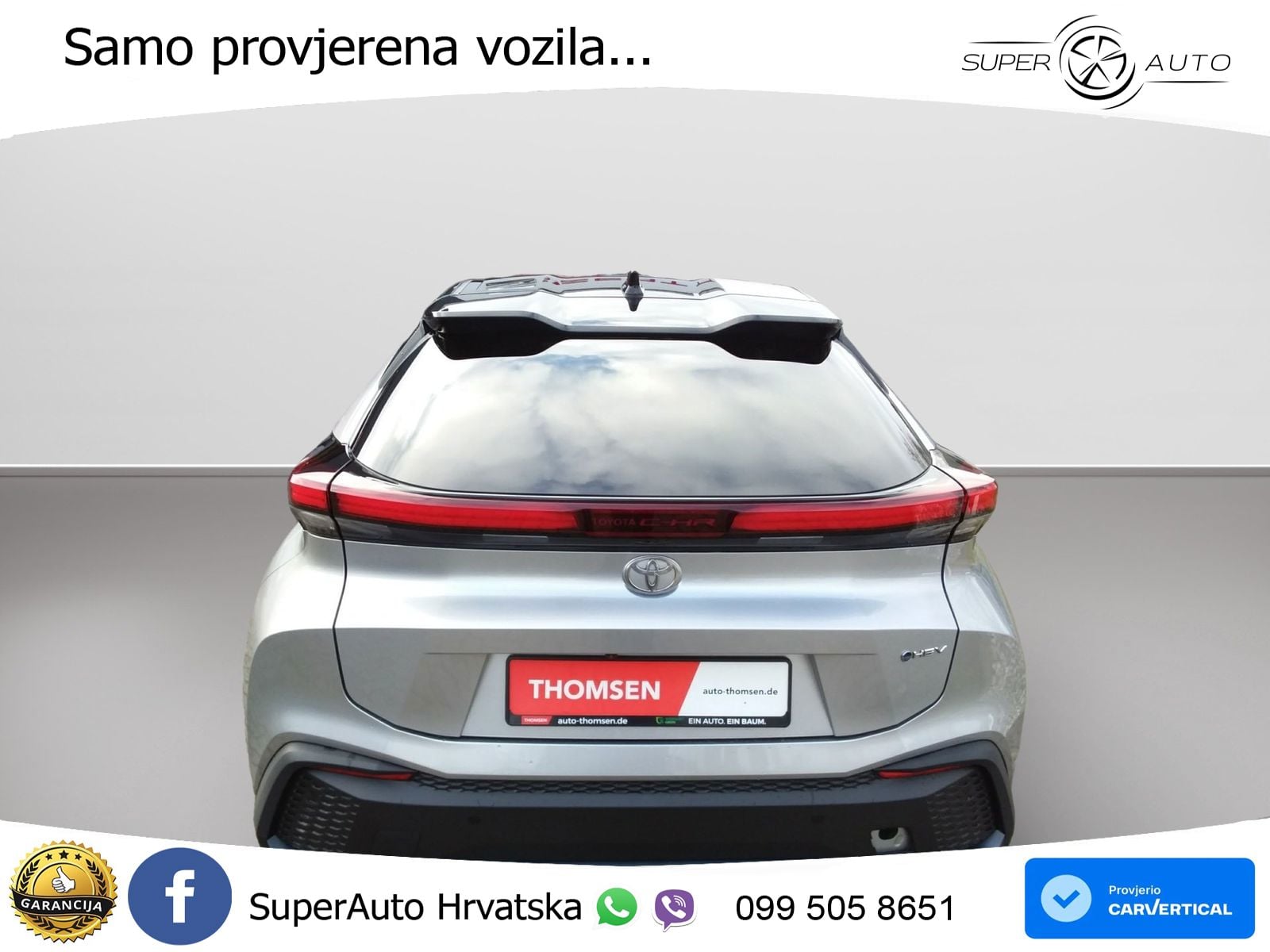 Toyota C-HR 1.8 (140 KS) Hybrid e-CVT Team D LED+GR SJED+ACC