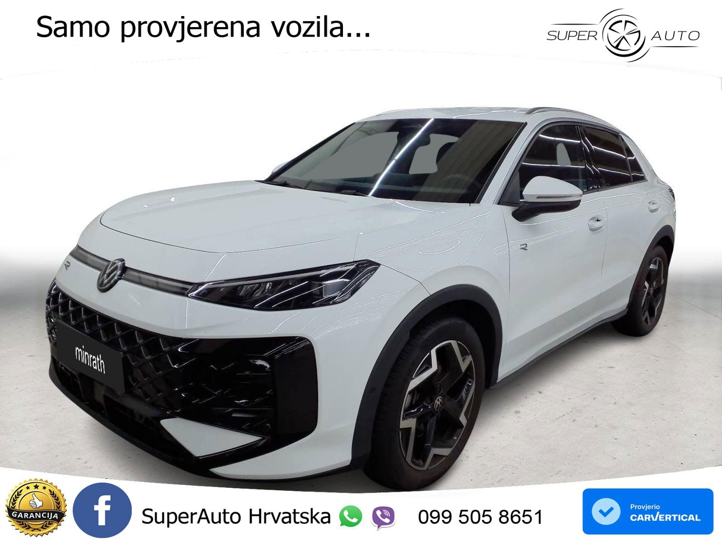 Volkswagen T-Roc 1.5 eTSI (150 KS)  DSG R-Line LED+GR SJED+ACC