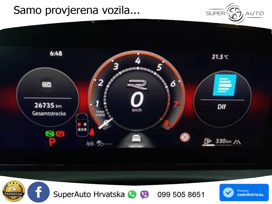 Volkswagen T-Roc 1.5 eTSI (150 KS)  DSG R-Line LED+GR SJED+ACC