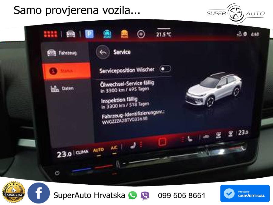 Volkswagen T-Roc 1.5 eTSI (150 KS)  DSG R-Line LED+GR SJED+ACC