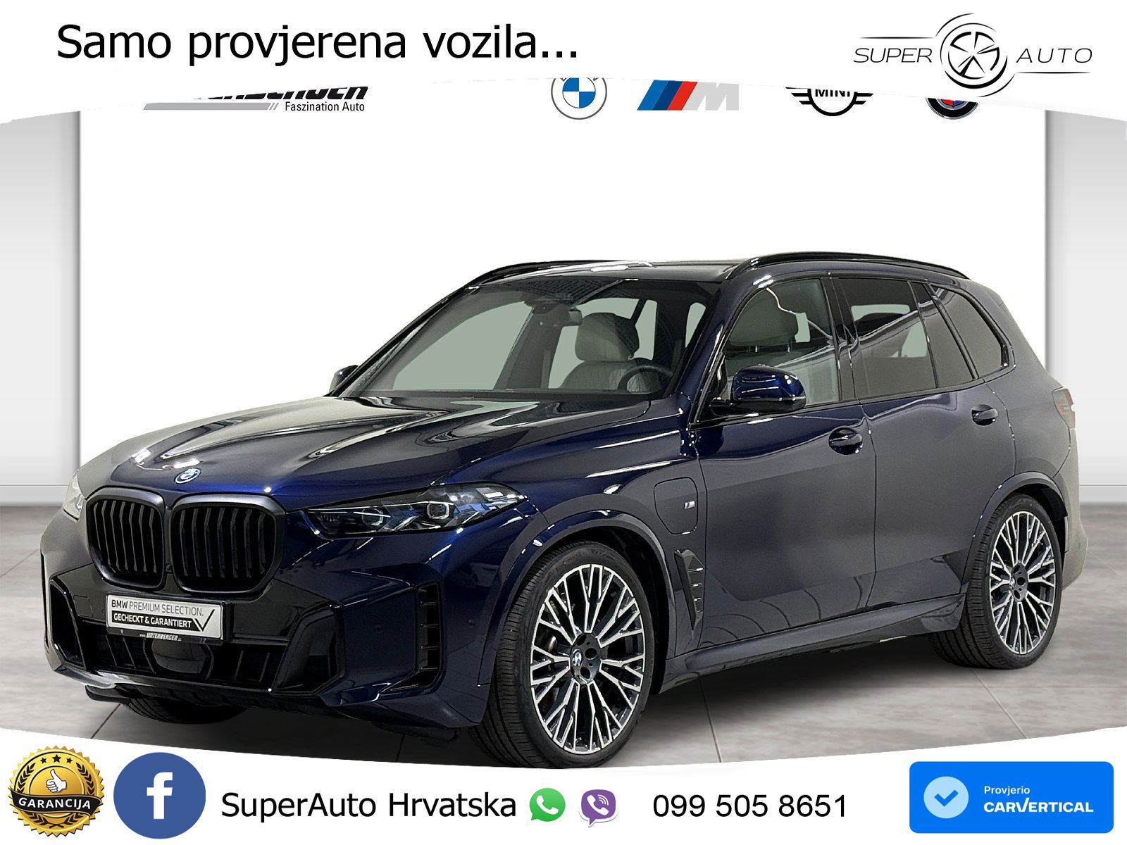 BMW X5 50e (489 KS) xDrive Steptronic LED+GR SJED+ACC