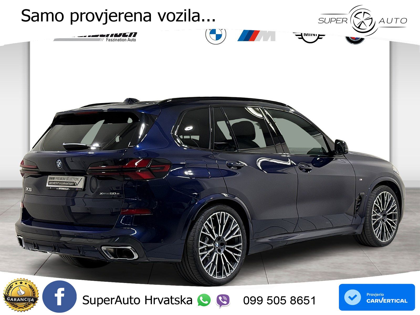 BMW X5 50e (489 KS) xDrive Steptronic LED+GR SJED+ACC