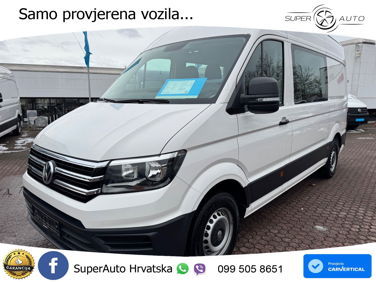 Volkswagen Crafter Plus 35 Kasten L2H2 / Bluetooth, PDC 140 KS