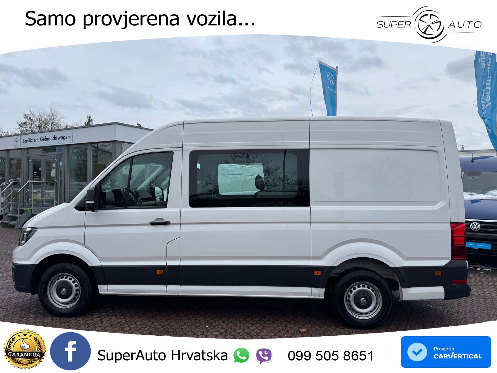 Volkswagen Crafter Plus 35 Kasten L2H2 / Bluetooth, PDC 140 KS