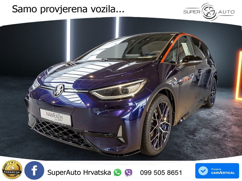 Volkswagen ID.3 GTX Performance 84 kWh (326 KS) LED+GR SJED+ACC