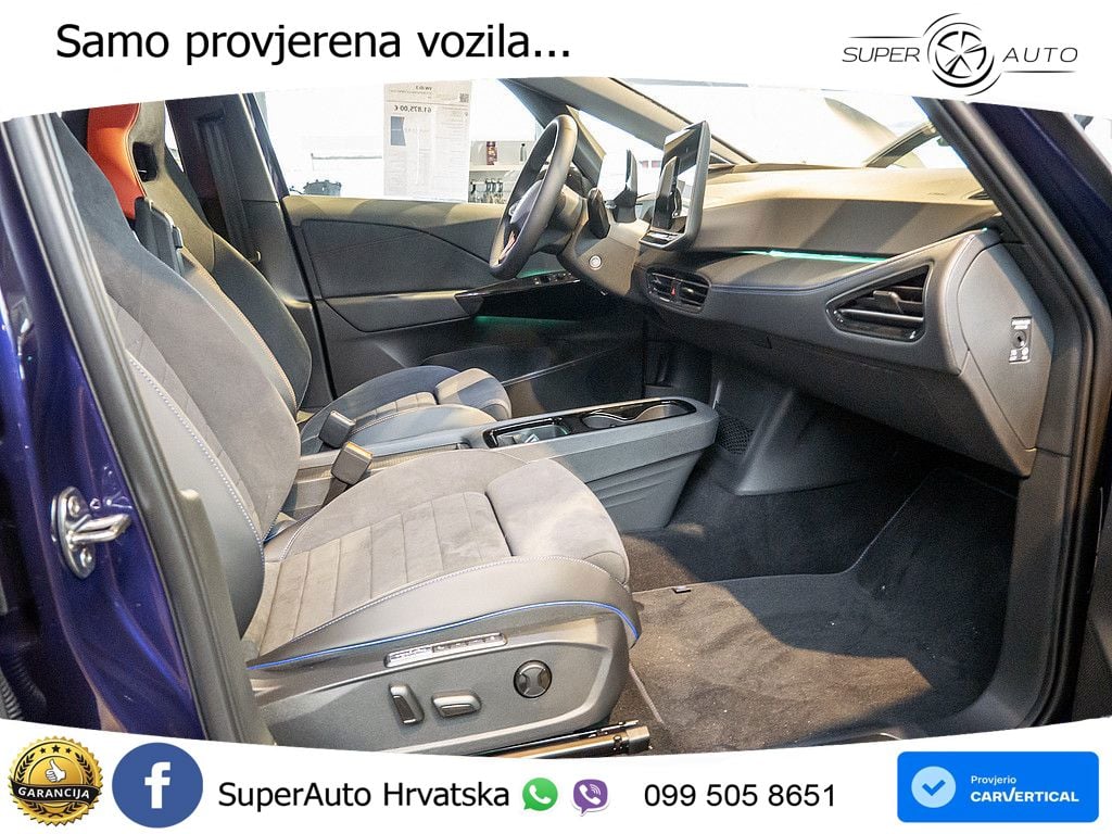 Volkswagen ID.3 GTX Performance 84 kWh (326 KS) LED+GR SJED+ACC
