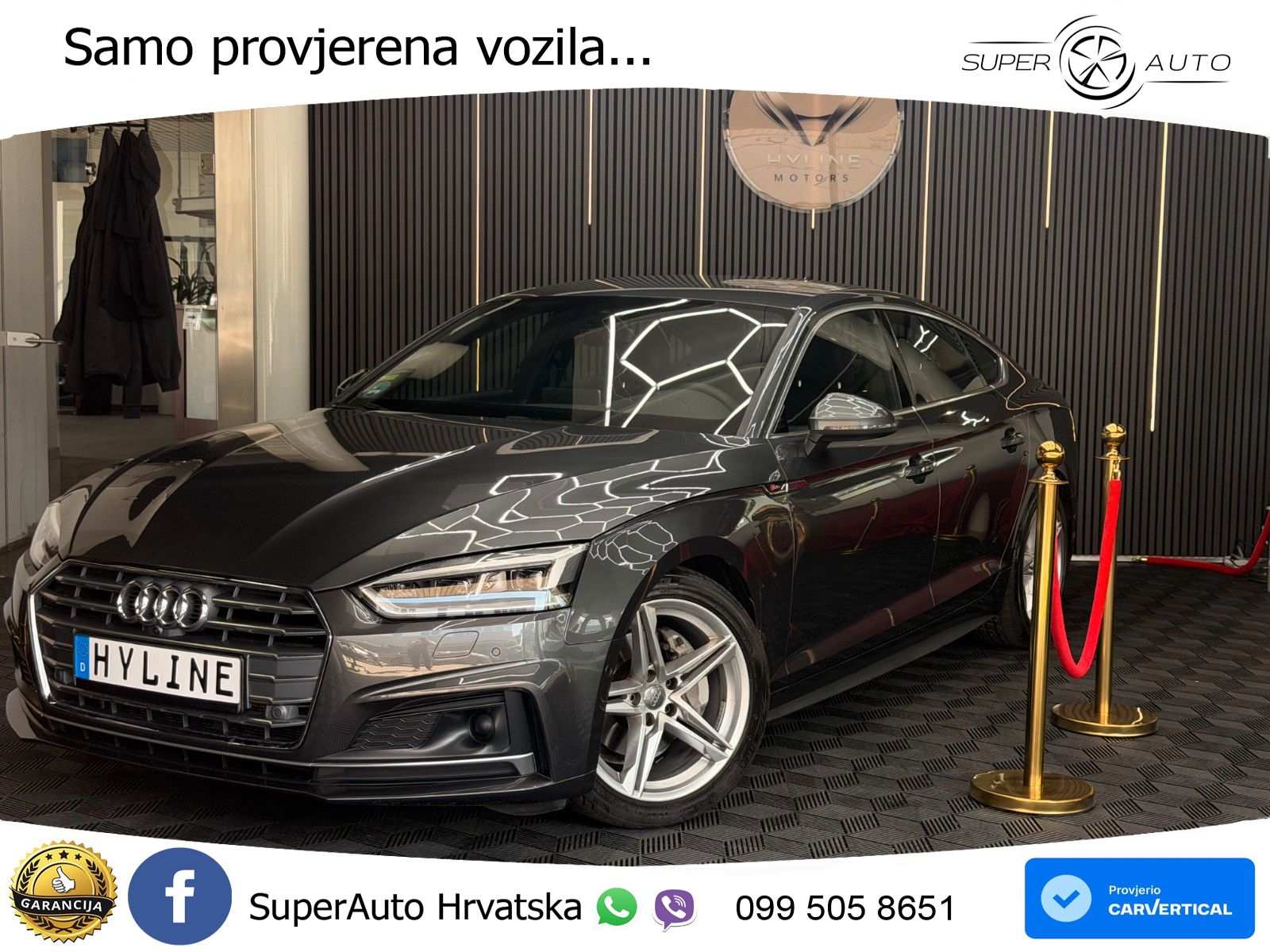Audi A5 Sportback 40 TDI (190 KS) S tronic S line LED+GR SJED+ACC