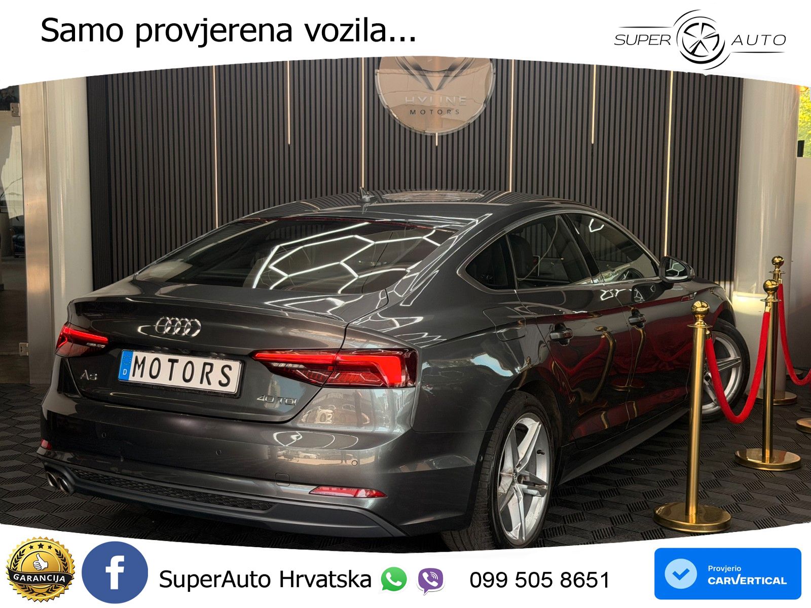 Audi A5 Sportback 40 TDI (190 KS) S tronic S line LED+GR SJED+ACC