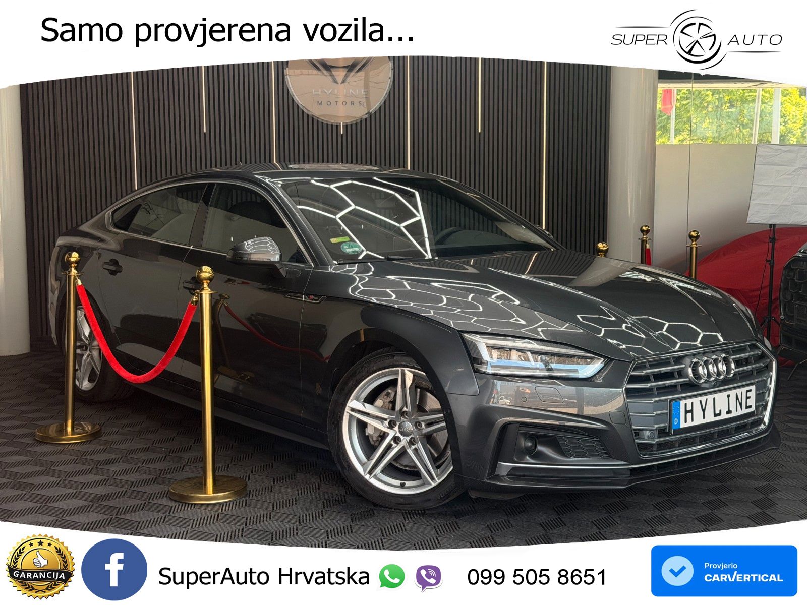 Audi A5 Sportback 40 TDI (190 KS) S tronic S line LED+GR SJED+ACC