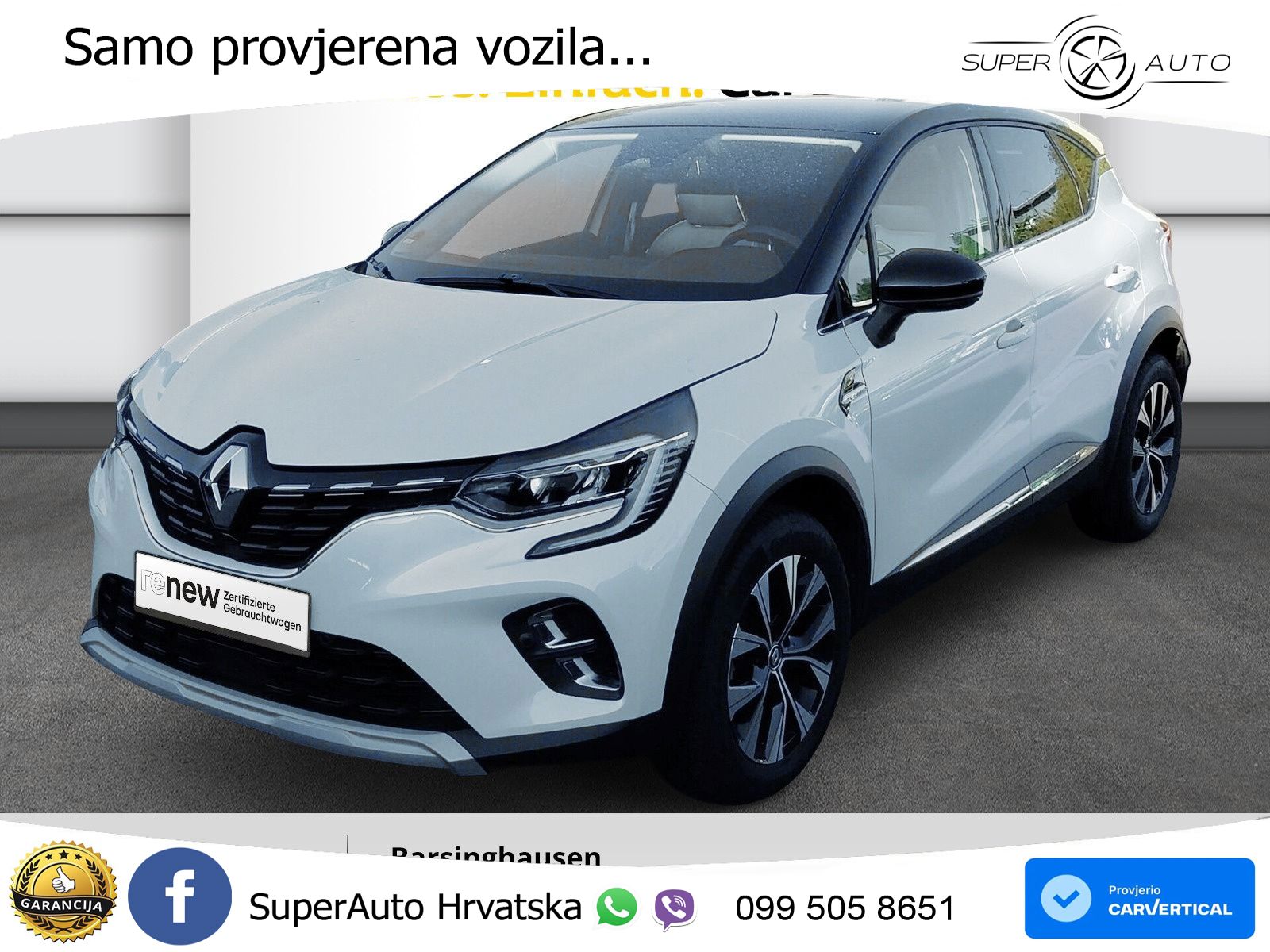 Renault Captur 1.3 TCe (140 KS) Techno